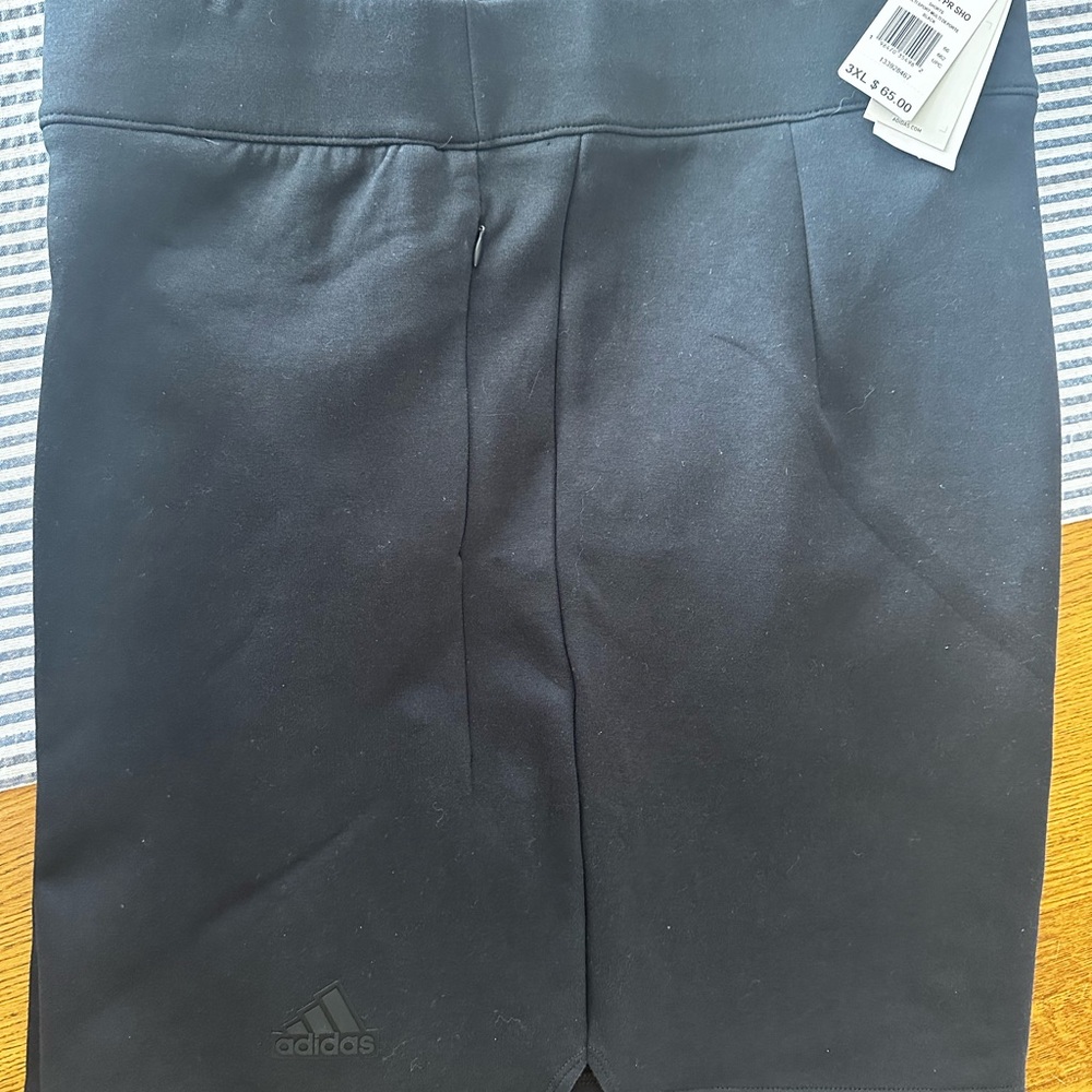 New 3X Women’s Adidas Black Athletic Shorts